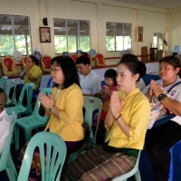 ร่วมพิธีถวายเทียนพรรษา มหาวิทยาลัยเชียงใหม่ เนื่องในเทศกาลเข้าพรรษาประจำปี 2562